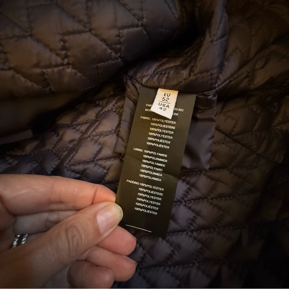 Armani Collezioni Water Repellent Field Utility Jacket Men’s US 42/EU 52, Navy - Picture 13 of 15